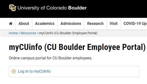 Upon graduation, alumni are transitioned to Exchange Online to continue using their CU Boulder email account. . Employee portal cu boulder